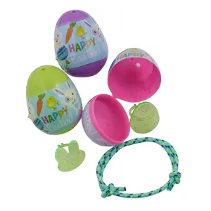 2 1/2" Jewelry-Filled Plastic Easter Egg Assortment - 24 Pc.