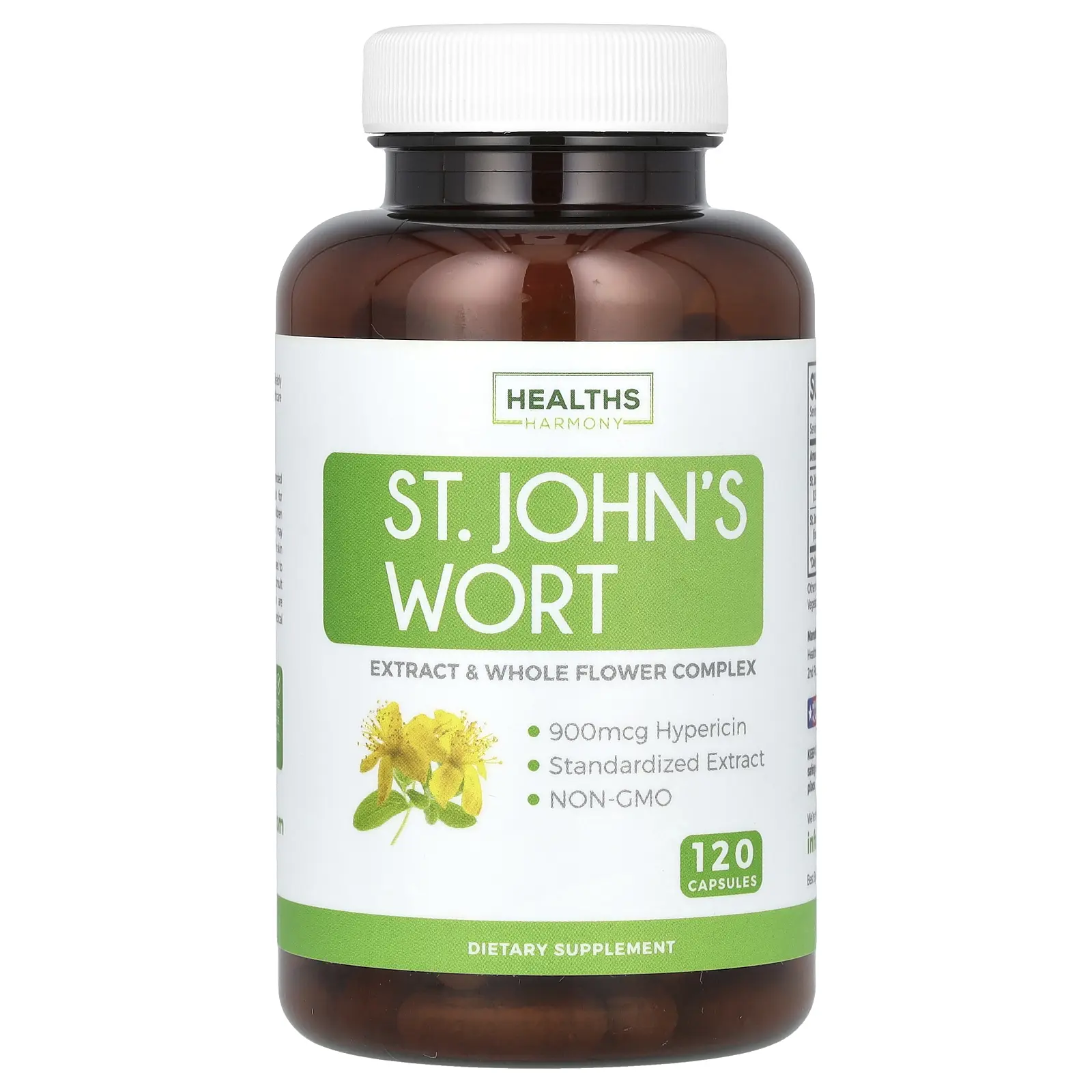 Healths Harmony St. John's Wort, 120 Capsules