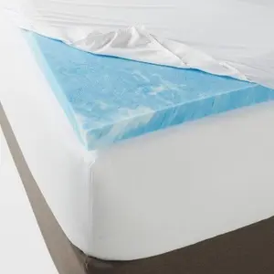 Threshold Memory Foam 2" Topper Cooling Moisture-Wicking OEKO-TEX, 16"D, Twin
