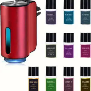 Smart Aromatherapy Diffuser Set, Aromatherapy Machines, 10-Piece Home Use, High-Style Bedroom Desk Gift, Automatic Mist Long-Lasting Fragrance, Birthday Present