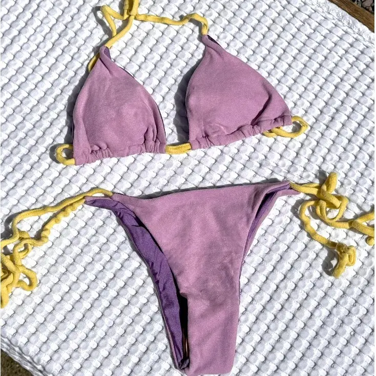My Happy Bikinis- Lilac Cake Women's Bikini Swimwear for a Happy and Confident Look