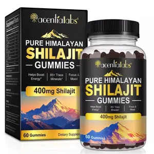 Himalayan Shilajit GOLD Gummies, Organic, Extremely Potent 3000 mg, Fulvic Acid