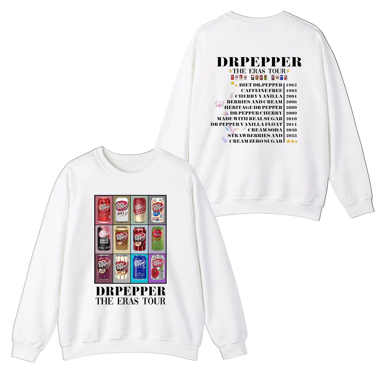 Dr Pepper Cans Eras Shirt, Hoodie, Sweatshirt, Graphic Tee, Gift For Her