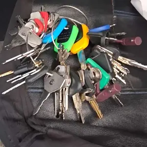 50 Heavy Equipment Keys Master Set, Construction Contractor Machine Ignition Keys Set Fits CAT Catrepillar Case John Deere JCB Hyster JLG Komatsu Kubota Yanmar Takeuchi New Holland Takeuchi Volvo