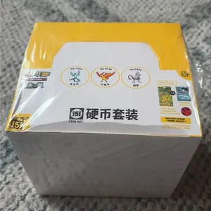 Articuno Moltres Mewtwo Coin Set Chinese Pokémon 151 Collectible Trading Card Game