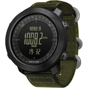 Apache Tactical Sports Watches for Men - Outdoor Survival Military Digital Watches with Durable Band, Steps Tracker & Calories Feature