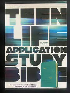 Teen Life Application Study Bible (NLT) - Religion Books for Teens