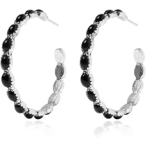 Western Earrings Boho Turquoise Oval Drop Dangle Earrings for Women Beaded Western Flower Teardrop Earrings Vintage Ethnic Alloy Pendant Jewelry Gift