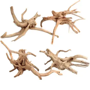 Driftwood Branches Reptiles Aquarium Decoration  Size,(5.5-8 inch in Length),4 Pieces (Spider )