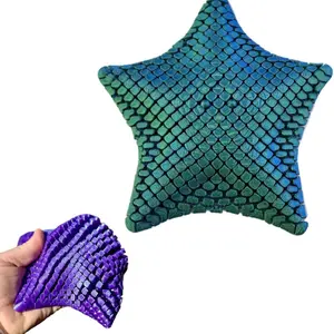 Cute Sound-Producing Soft Sea Star, 3D Printed Indoor Stress Relief Relaxation Toy, Fish Tank Landscape Decor, Gift Decoration for Aquariums