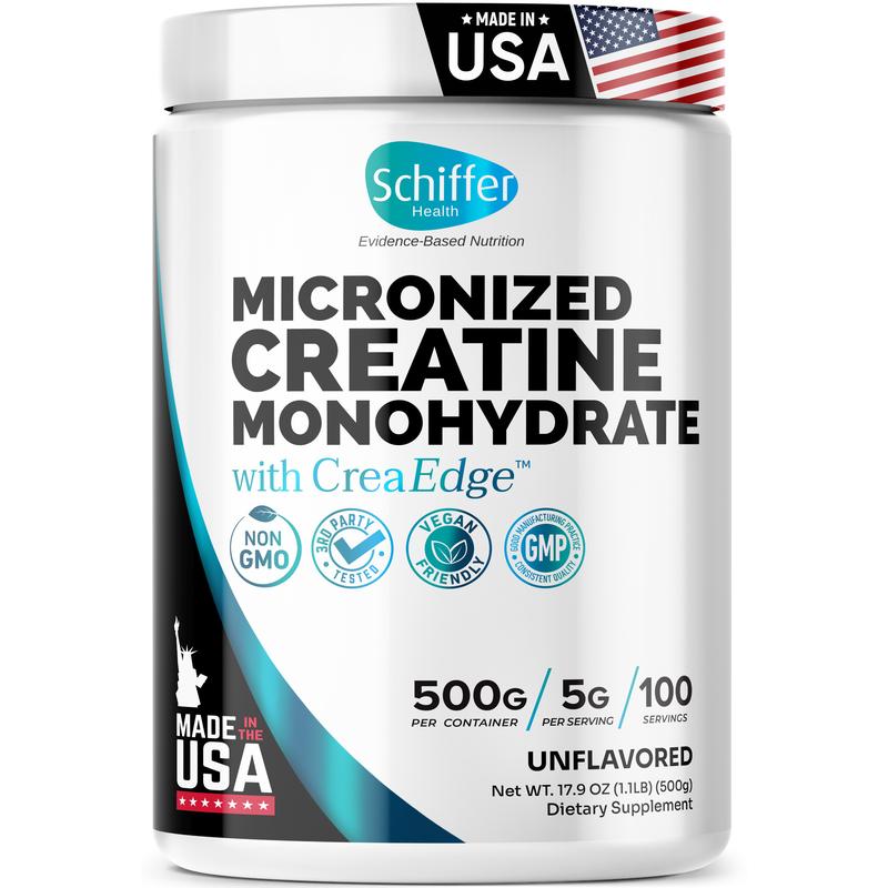 Creatine Monohydrate Powder 500g – Supports Muscle Growth, Strength ...