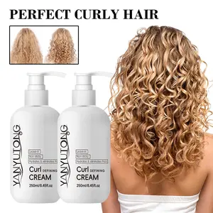 This curl cream uses a hydrating formula that helps smooth the hair, enhance curl definition, reduce frizz, improve elasticity, and support easy, natural-looking everyday styling.