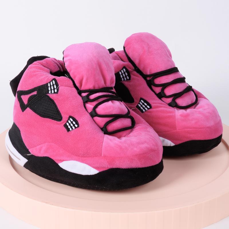 Warm Sneaker Slippers, Women Fashionable Home Shoes Soft Comfortable House Slipper One Size Footwear Girl