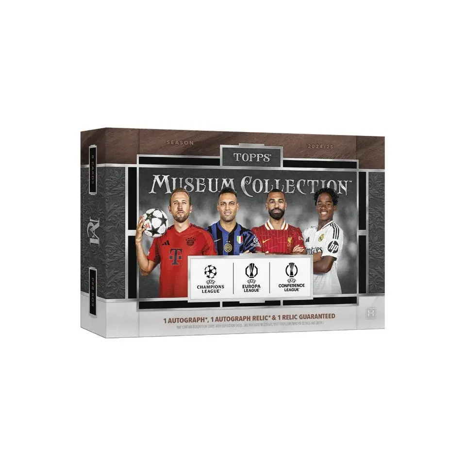 2024-25 Topps Museum Collection UCC Soccer Hobby Box