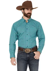Ariat Men's Men'S Jordy Medallion Print Long Sleeve Button-Down Western - 10054697