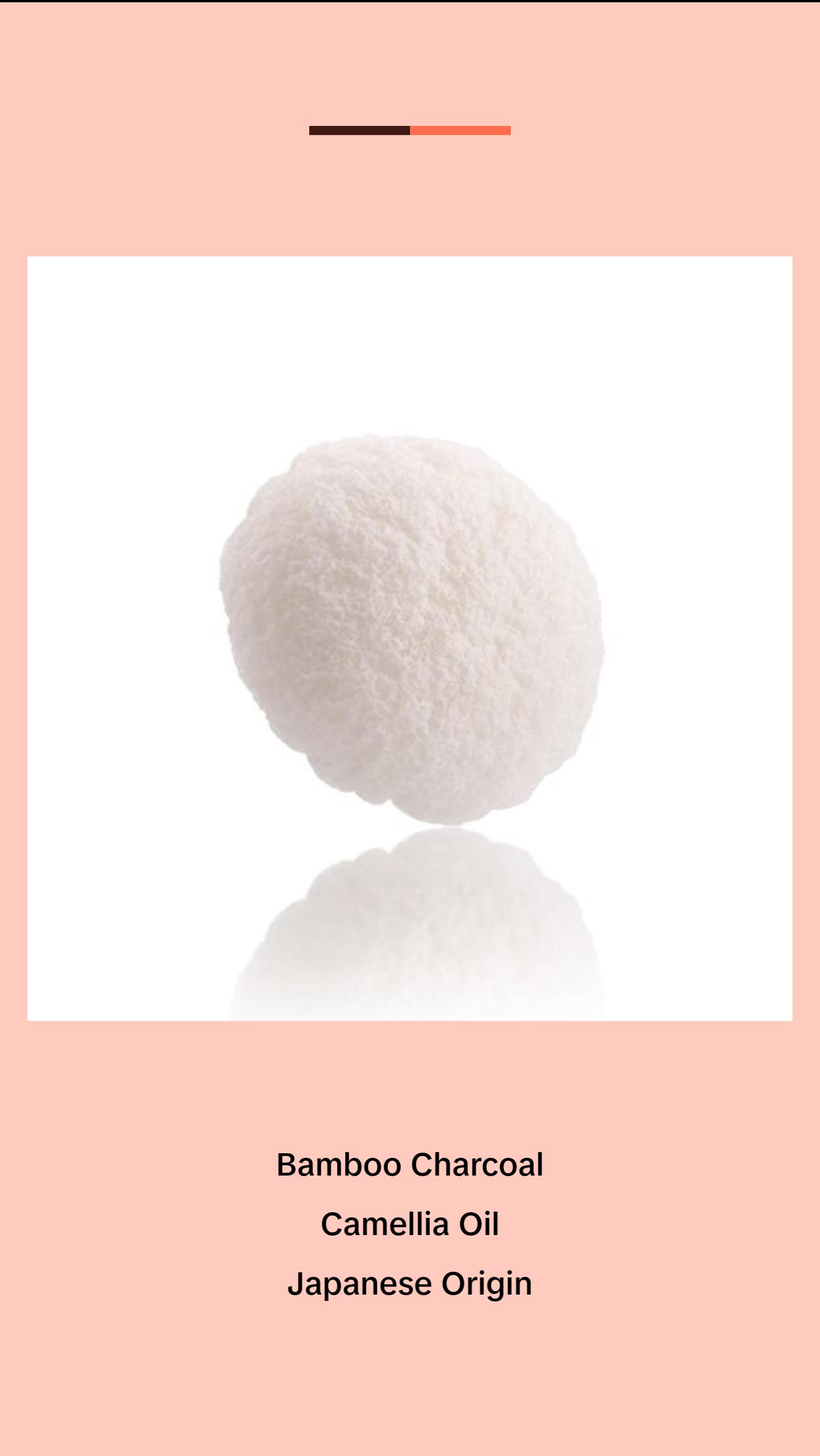 Handmade Pure Konjac Sponge - 100% Natural Pure Konjac Cleansing Sponge to Smooth and Exfoliate