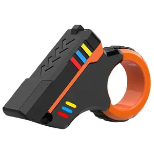 Fidget Slider 3D Printed Fidget Toy Gadget Novelty Toy Toys Stress Relief Relax EDC Gyro Finger Toy Ring Fingertip Textured Spinner Flip ASMR ADHD 3+