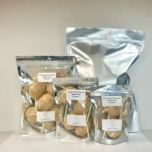 Freeze Dried Candy Chewy Caramel Apple Lollipop Suckers *Pick Pop Amount* Snacks Made Fresh To Order