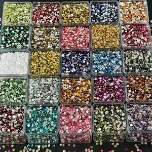 21000pcs 3mm Silver Resin Rhinestones Kit - 25-Color 5D Round Sparkle Bedazzling Kit for Cup Mat, Keychain, DIY Jewelry Making, Art Charms, DIY Beading Accessories (No Box) Diy Galaxy