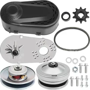 VEVOR Go Kart Torque Converter Kit CVT Clutch 3/4" Replaces Comet TAV2 30-75 218353A Manco 10T # 40/41 (Comes with 1 Sprocket - 1x 10 Tooth 40/41)