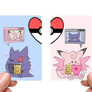 Couple Cute Custom Credit Card Cover Pop Culture Vinyl Skin Stickers Meme sticker Be My Valentine