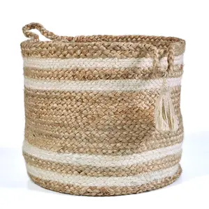 Montego Striped Jute Baskets