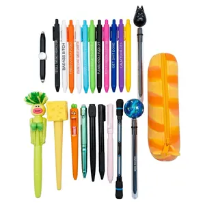 23-in-1 Fidget pen Set:22+1 gradient decompression bag,Fun Creative for Home Office School Business,students,teachers,nurses and artists, magical,for kid,husband,friend,colleague,wife fun creative gift