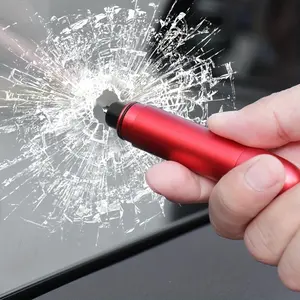 Car emergency escape tools, window hammer, safety hammer, metal window breaker, compact space-saving, quick window break!