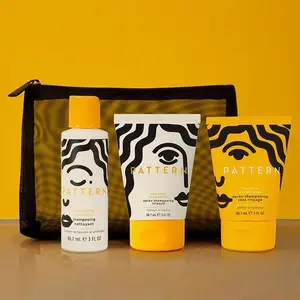PATTERN Beauty Texture Travel Kit | Cleansing Shampoo, Intensive Conditioner & Leave-In for Curly Hair PATTERN Beauty Texture Travel Kit | Cleansing Shampoo, Intensive Conditioner & Leave-In for Curly Hair