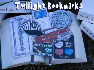 Twilight Saga Inspired Bookmark: Soft Touch Laminated Bookmarks | Fans of Twilight