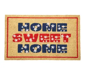 Northlight Americana "Home Sweet Home" Doormat 18" x 30"