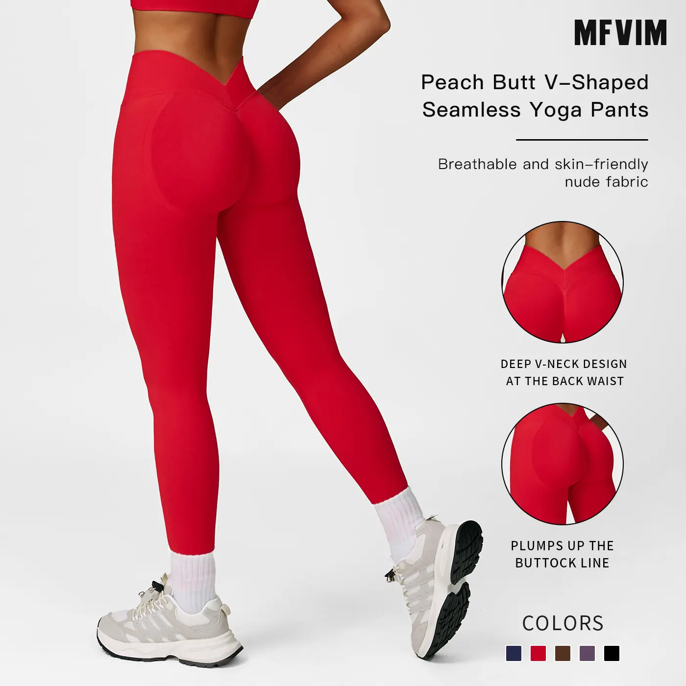 MFVIM Women’s High-Waist Sports Leggings, Solid Color Slim Fit Pants, High Elasticity Yoga Leggings, Ladies Activewear for Indoor & Outdoor Use, Women’s Yoga Pants Fitness Tights Breathable Sporty Bottoms SpringStatements MFVIM Women’s High-Waist Sports Leggings, Solid Color Slim Fit Pants, High Elasticity Yoga Leggings, Ladies Activewear for Indoor & Outdoor Use, Women’s Yoga Pants Fitness Tights Breathable Sporty Bottoms SpringStatements