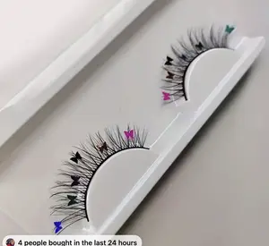 3D Faux Mink Lashes Butterfly Glitter Eyelash Eyelashes