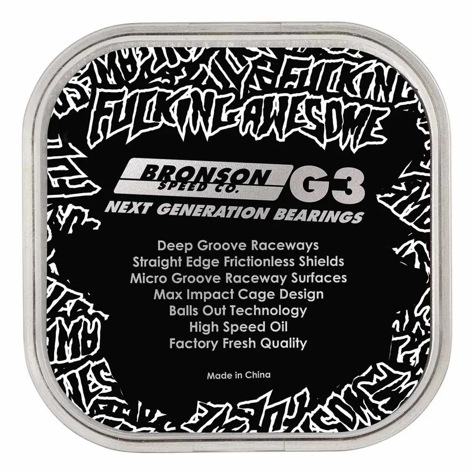 Bronson Speed Co. FA x Bronson G3 Bearings