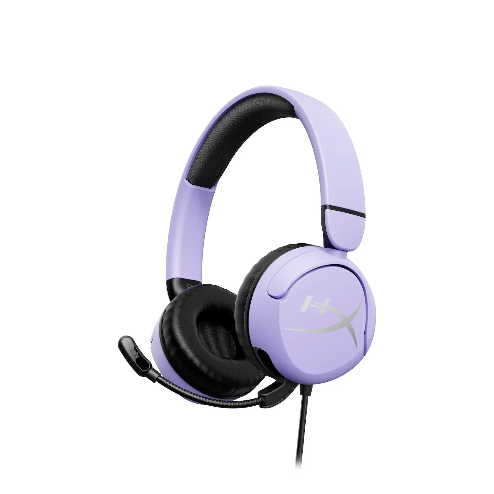 HyperX Cloud Mini Wired Gaming Headset, PC Headset with Mic, Gamer Headphones with Mic, Lightweight Gaming Accessories, Faux Leather Headphones for School