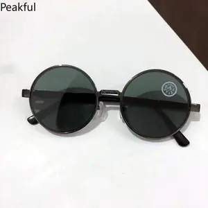 Vintage Round Tortoise Accent Sunglasses, Viral Retro Engraved Metal Temple Shades, Stylish Neutral Circle UV Blocking Eyewear, sleek metal construction & tortoise arm detail, ideal for photoshoots, vacation trips, festival outfits and everyday fashion