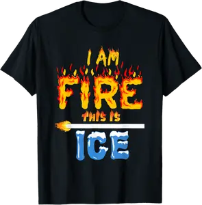 Funny Ice and Fire Costume Halloween Family Matching Women T-Shirt - Jhunbacan Shop 43B0DHRMHV94
