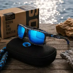 Costa 580P Polarized Sunglasses Fishing Boating Outdoor UV400 Men Shades