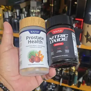 Product Review of Ultimate Men's Health Bundle - Snap Supplements - Nitric Oxide Booster 60ct + Prostate Health Bundle - Natural Supplement Capsules - Support Blood Circulation & Prostate Health from A**X E**R P**🙉