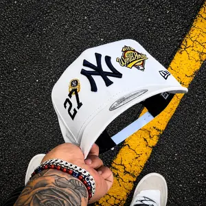 New Era MLB 59FIFTY Snapback Cap - NY Yankees/LA Dodgers Anniversary Patch, Unisex Classic Sport Streetwear Hat, Adjustable Fit Sports Collectible Headwear