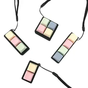 Pocket Keyboard Clicker Fidget – Creamy 4-Key Sensory Mechanical Toy Keychain for Anxiety Relief, ADHD Focus & Decompression, Portable Stress Toy for Office, Travel & Commute