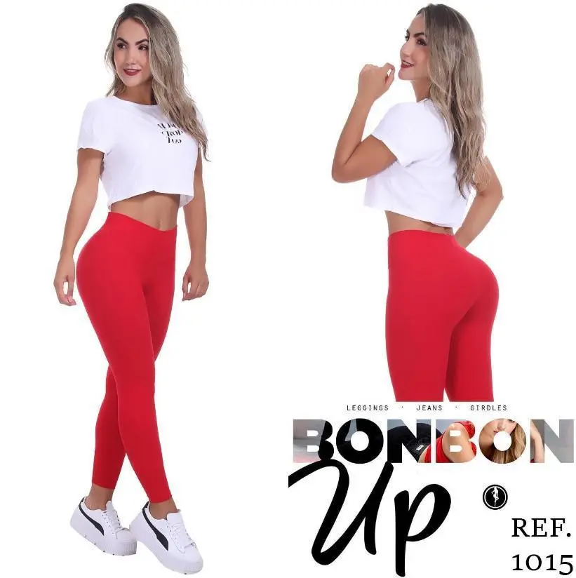 Legging levantacola colombiano marca,BON BONUP negro Ref.1015