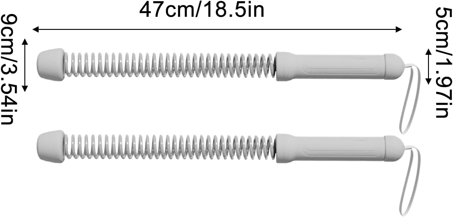 Upgrade Weighted Cordless Battle Ropes – Quiet Ropeless Training Rope Fitness Equipment for Home Gym, Portable Exercise Battle Rope for Women & Men, Indoor & Outdoor Workouts，Home-based exercise