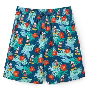 Disney Store Mickey Mouse Tropical Swim Trunks for Kids