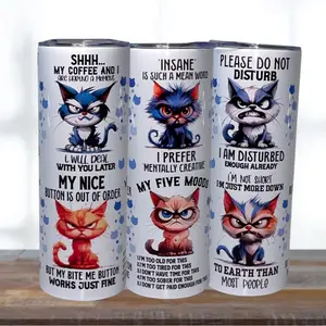 Fur My Last Nerve - Funny & Customizable - Perfect for Personal Use or Gifts -Stainless Steel, Cup, Water Bottles, Drinkware, Washable, Spill Proof Lid, Metal Straw, Slip Resistant Portable Bottled Reusable Tumbler Flasks
