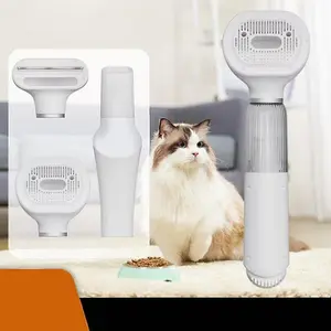 New Pet Vacuum Cleaner for Cats and Dogs, Pet Hair Removal Brush and Dryer, Efficient Pet Grooming Tool for Home Use