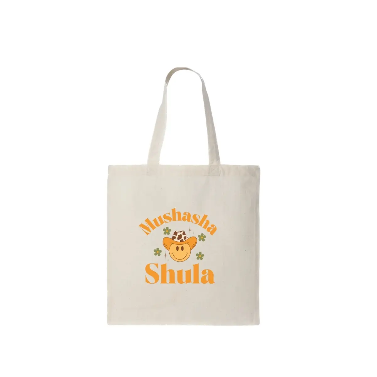 Mexican Tote Bag. Mushasha Shula Orange Tote Bag.
