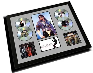 MICHAEL JACKSON MJ SIGNED LIMITED EDITION POSTER, DECOR POSTER ( Unframed - Print Only )