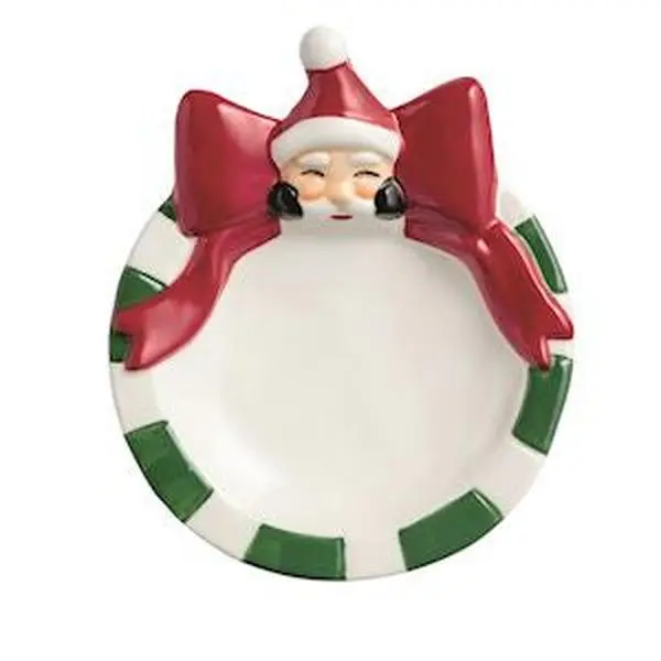 Santa Bow Trinket Dish