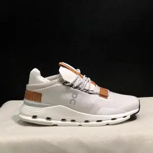 Generation Running Shoes White Orange Lightweight Cushioning Sneakers Breathable Shock Absorption Sports Shoes for Men and Women